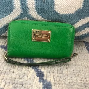 Michael Kors wristlet wallet